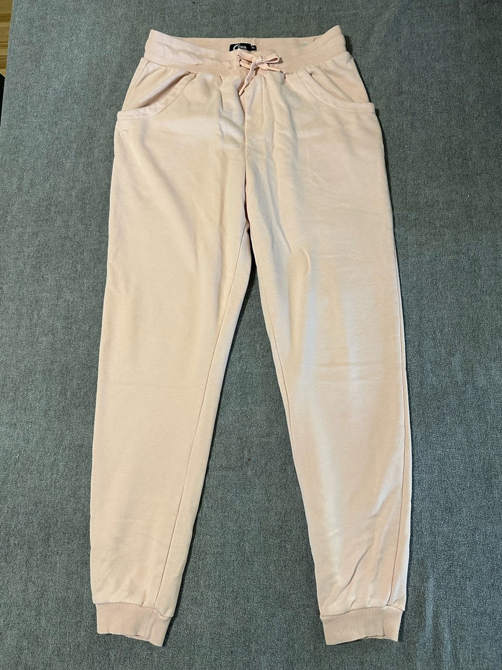 Women’s light powder pink Drawstring Jogger Pants